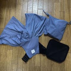 SMORbi スモルビ　メッシュ　抱っこ紐　チャコールのサムネイル
