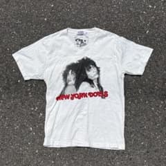 HYSTERIC GLAMOUR NEW YORK DOLLS Tシャツ 白のサムネイル