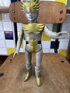 レインボーマン 黄金の化身ソフビ 人形 レトロ 当時物 希少 レインボーマン 黄金の化身 ソフビ 昭和レトロ タカトク