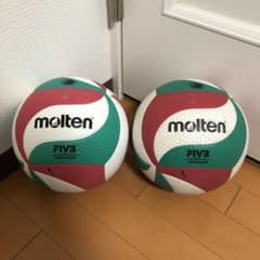 中古 モルテンmolten バレーボール 5号球 V5M5000 2個セット - メルカリ