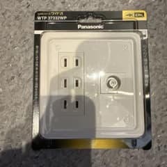 Panasonic WTP 37332WP 3口コンセントのサムネイル