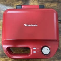 Vitantonio ワッフル・ホットサンドメーカー 赤のサムネイル