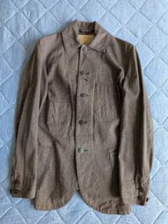 【美品】 RRL レイルマンズジャケット 機関車 チェンジボタン 36サイズのサムネイル