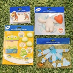 Disney メモ帳/ふせん　4種類　新品未開封のサムネイル