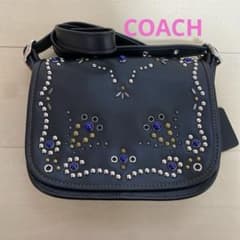 レア♡未使用　COACH スタッズショルダーバッグ