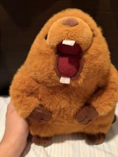 マーモット鳴き声音声ぬいぐるみ マスコットのサムネイル
