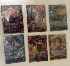 ワンピースカード　スタートデッキ　リーダー　コンプリート６種　まとめ売りのサムネイル