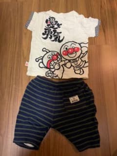 アンパンマン　男の子100cm Tシャツ　ズボン　アンパンマンミュージアムのサムネイル