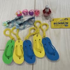 キッズ雑貨詰め合わせセット　ノンノンフィギュア付き