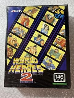 ワールドヒーローズ2 NEO GEO カートリッジ　ジャンクのサムネイル