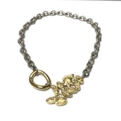 未使用品】Maison Margiela リーフモチーフ ネックレス - メルカリ