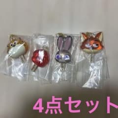 ズートピア　ガチャガチャ　4点セット　ジュディ　ニックのサムネイル