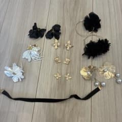 アクセサリー 6点まとめ売りチョーカー、ピアス【前撮り ウェディング】のサムネイル