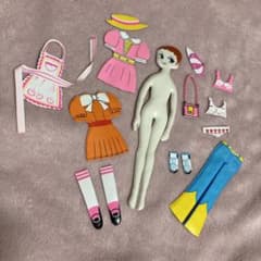 魔女っ子メグちゃん 着せ替え人形 魔女っ子メグちゃん 着せ替え人形 ビニール製 昭和レトロ - メルカリ