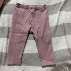 UNIQLO BABY リブパンツ ピンク 80cmのサムネイル