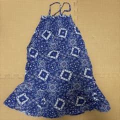 マザウェイズ 花柄 ノースリーブ ワンピース 120cmのサムネイル
