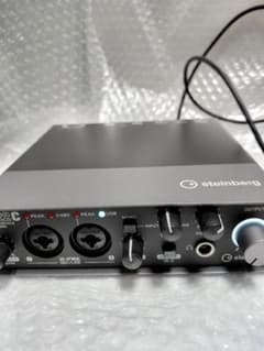 通電確認済●SteinbergUR22C オーディオインターフェース　配信機材 通電確認済○SteinbergUR22C オーディオインターフェース 配信機材
