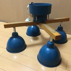 【神戸マザーズランプ シーリングライト リモコン切り替え常夜灯付属 (ブルー)】のサムネイル