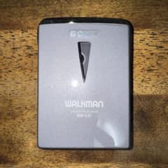[動作品]SONY WM-EX1 カセットプレーヤー Amazon | SONY ソニー 貴重な美品 WM-EX1 シルバー カセット