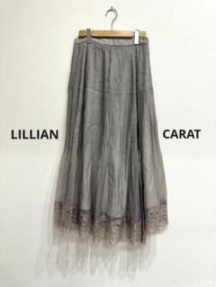 LILLIAN CARAT レーススカート美品Mのサムネイル