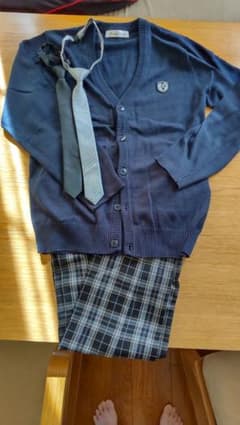 卒業式　男の子　カーディガン　パンツのサムネイル