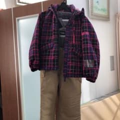 女の子用スキーウェアのサムネイル