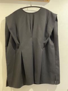 ITEMS URBANRESEARCH ウエストタックブラウス ブラックのサムネイル