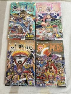 初版・帯付き】ONEPIECE 108巻 109巻 110巻 111巻 新品 - メルカリ