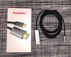 GOWINM USB Type C-HDMIコンバーターケーブル1.8mのサムネイル