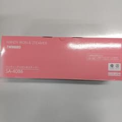 新品未使用  ツインバード ハンディーアイロン ピンク SA-4086のサムネイル