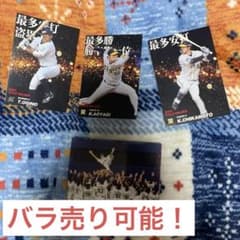 2021年 タイトルホルダー プロ野球カードセットのサムネイル