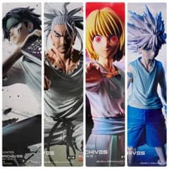H×H HUNTING ARCHIVES クロロ ネテロ クラピカ キルア 4種 H×H HUNTING ARCHIVES クロロ ネテロ クラピカ キルア 4種 - メルカリ