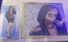 Super Princess Kaguya! Lalaport Pop-up Store Komazawa Rai Clear Shikishi Bookmark