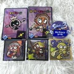 스플라툰 씰 웨이퍼 트레카 세트