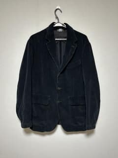 美品】RRL ダブルアールエル コーデュロイ テーラード ジャケット 黒 M 