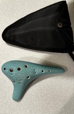 Stein AC オカリナ 青緑色 with caseのサムネイル