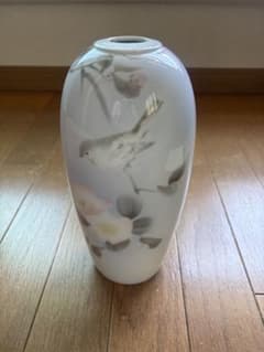 深川製磁 花瓶 花器 木箱入りのサムネイル