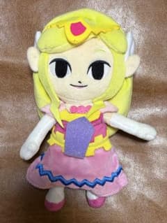 風のタクトHD ゼルダ姫　ぬいぐるみ　Sサイズ