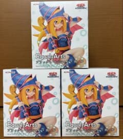 블랙 마술사 걸 피규어 유희왕 Equal Arts 3개