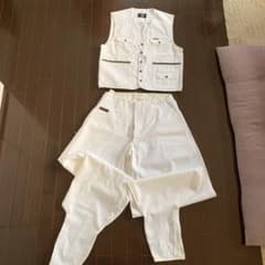 新品　寅壱　ニッカ　超超ロング　白のサムネイル