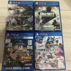 PS4ソフト等セット PS4 ソフト 4本セット まとめ売り - メルカリ