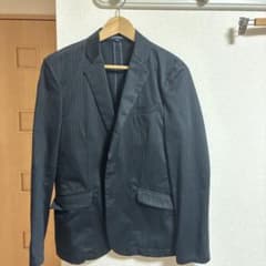 R.NEWBOLD テーラードジャケット ストライプ ブラック Mのサムネイル