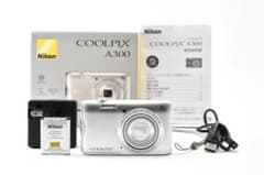 □ 美品 □ ニコン Nikon COOLPIX A300 シルバー 元箱付属 - メルカリ