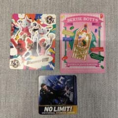 USJ　ユニバ　ステッカー3枚セット　25周年　ハリー・ポッターのサムネイル