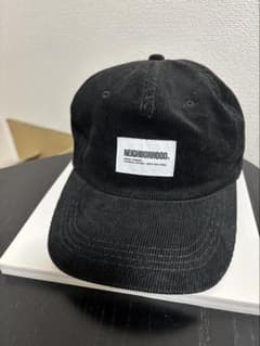 NEIGHBORHOOD ブラック コーデュロイキャップのサムネイル
