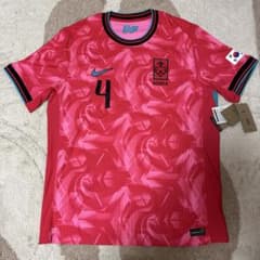【現地購入新品タグ付き】サッカー韓国代表 キムミンジェ 公式ユニフォーム 現地購入新品タグ付き】サッカー韓国代表 キムミンジェ 公式