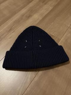 ［早い者勝ち］Maison Margiela ネイビー ニット帽 Sサイズ Maison Margiela メゾンマルジェラ ニット帽 ニービー ネイビーM