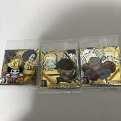 6*o様 ONE PIECE シール ブルック ゾロ フランキー 3枚セット25のサムネイル