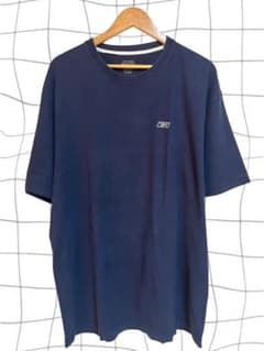 古着 Reebok Tシャツ ネイビー 刺繍ロゴのサムネイル