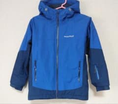 [ほぼ未使用]　美品　パウダーステップジャケット　140 スキー　モンベル ほぼ未使用] 美品 パウダーステップジャケット 140 スキー モンベル